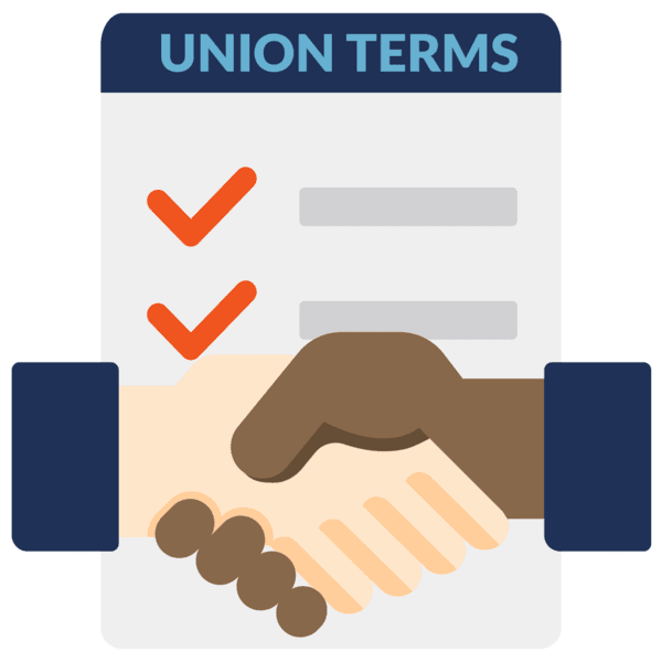 union agreements icon