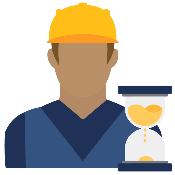 worker productivity icon