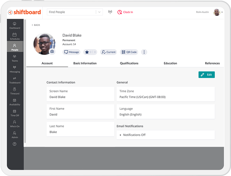Worker Profiles