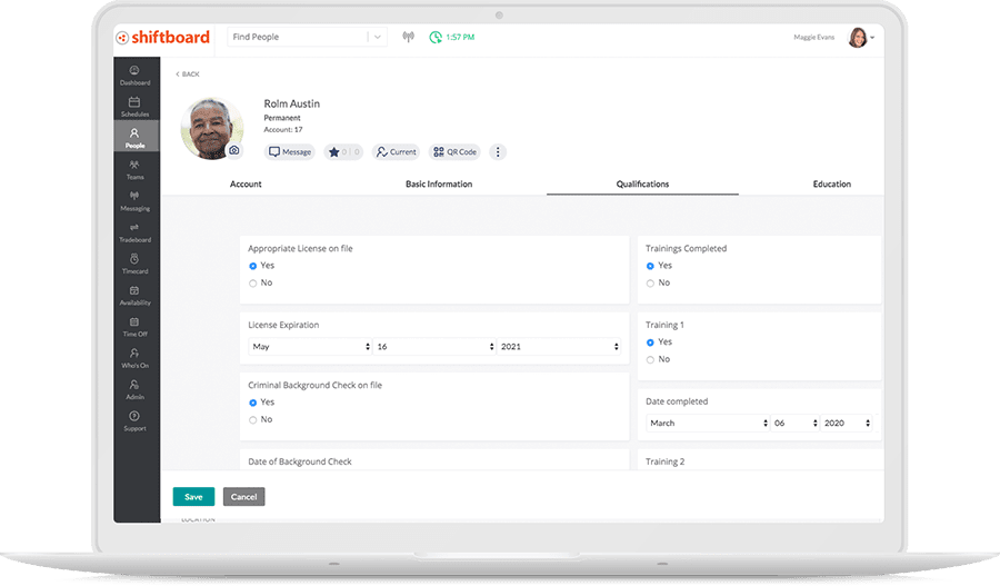ScheduleFlex Worker Credentials